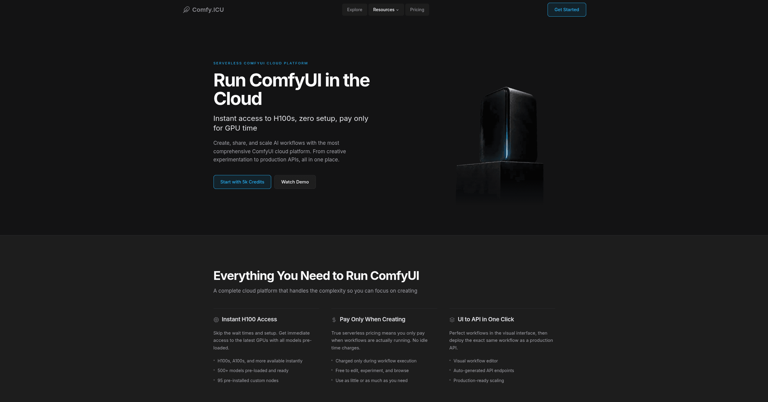 comfy.icu website
