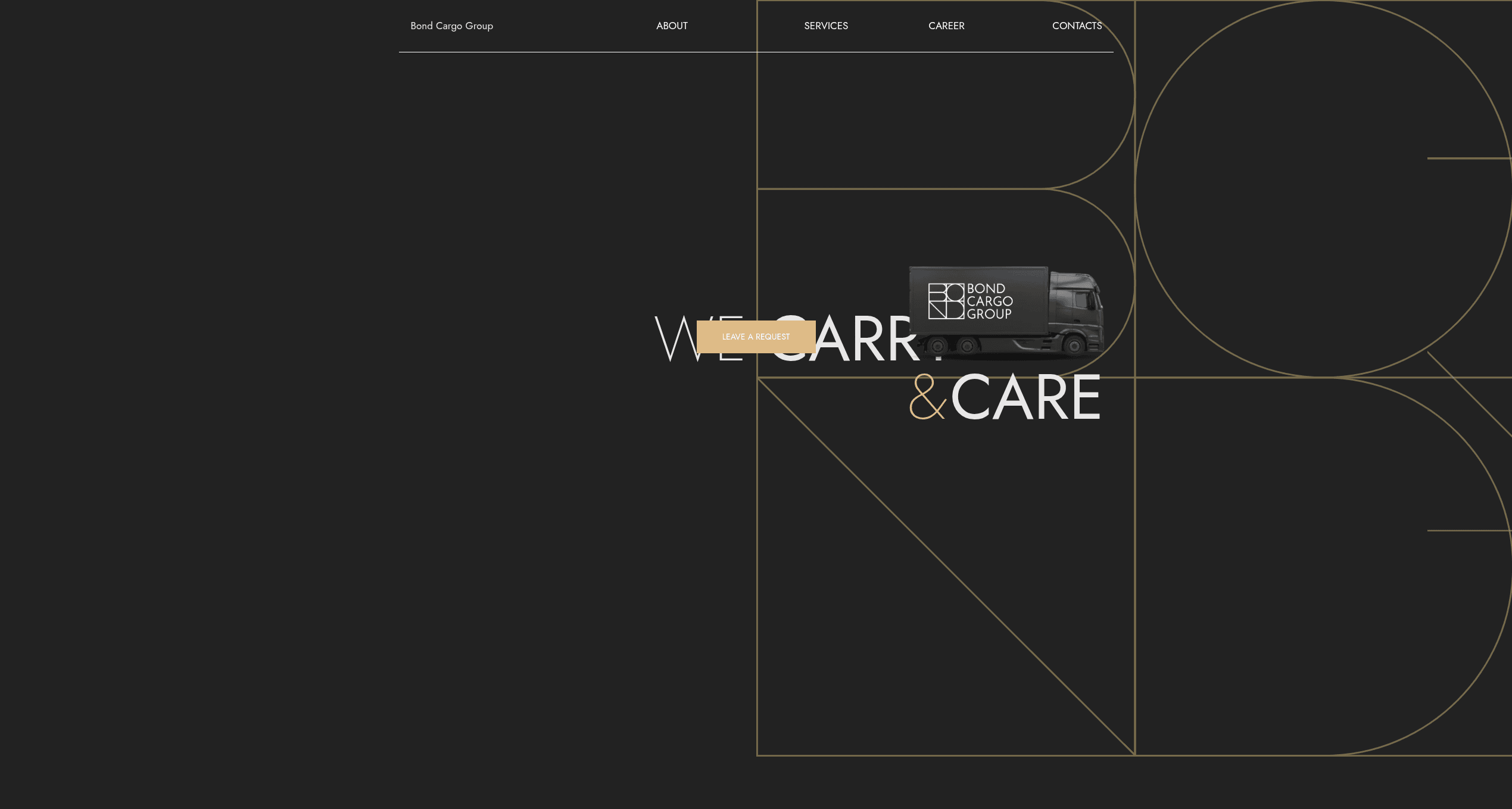 Homepage preview of Cargo.bond