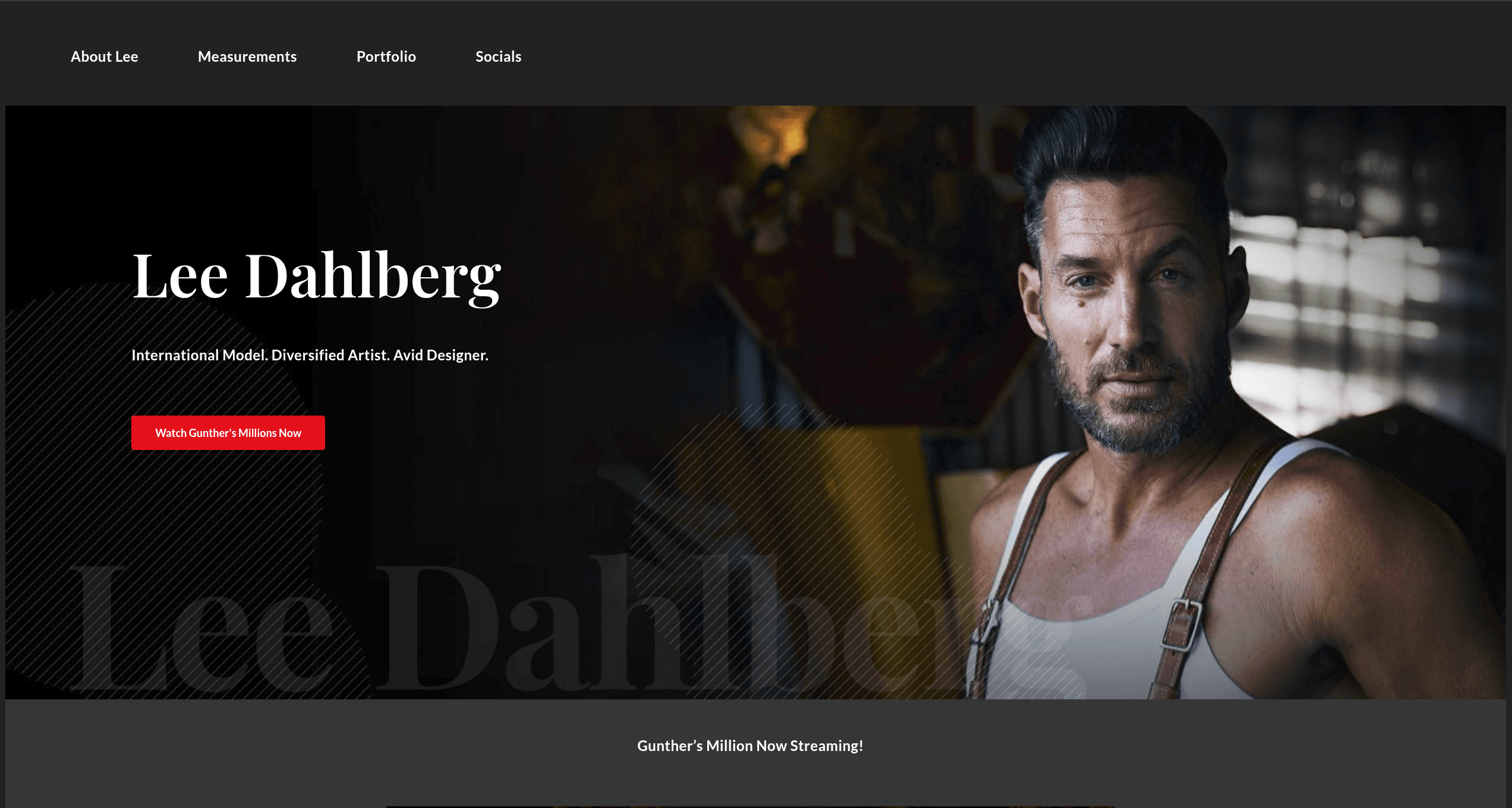 Homepage preview of Lee.cfd